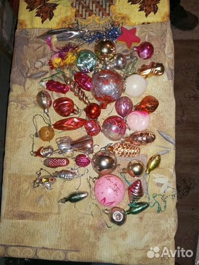 Игрушки на елку СССР