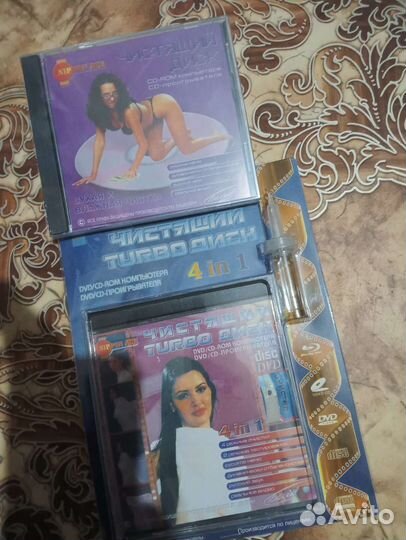 Чистящий диск CD, DVD