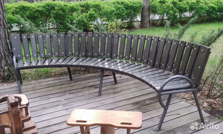 Радиусная лавка 3 м