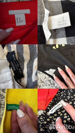 Вещи женские пакетом h&m stradivarius benetton