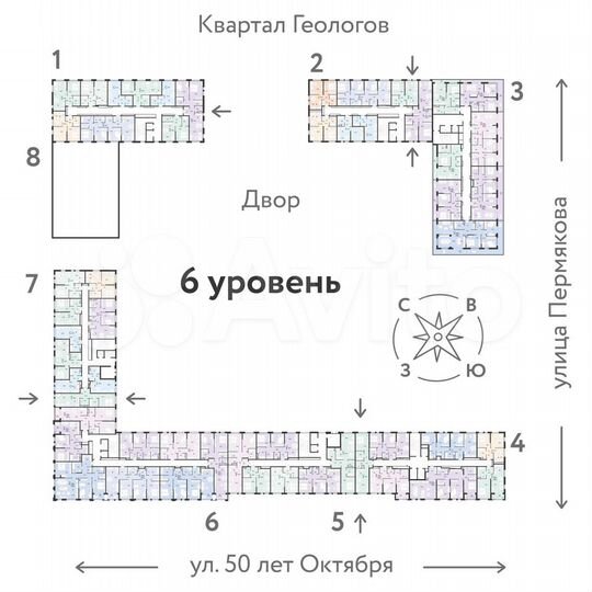 Квартира-студия, 28 м², 6/25 эт.
