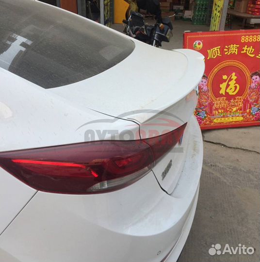 Спойлер M&S для Hyundai Elantra 6 (AD)