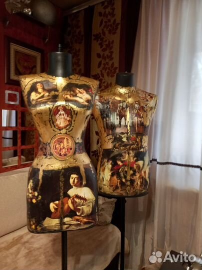 Манекен интерьерный. декор