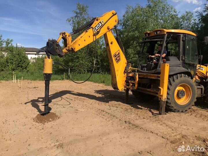 Услуги Экскаватора - погрузчика JCB 4CX