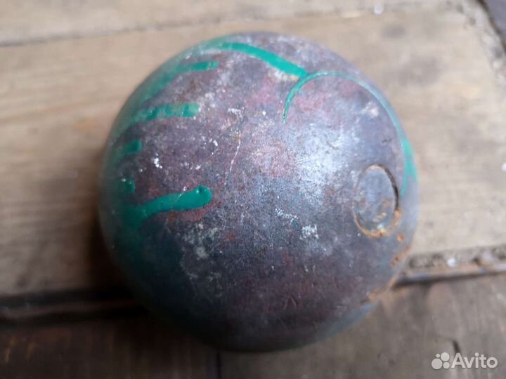 Мяч металлический 9см, 4кг