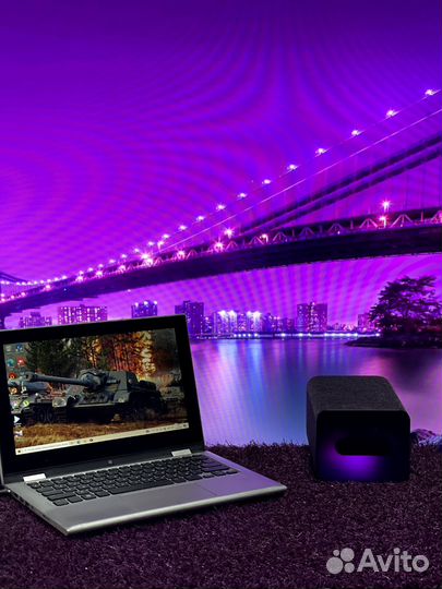 Сенсорный ноутбук для учебы и работы на SSD