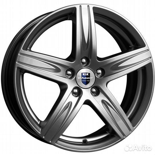 R15 5x100 6J ET38 D67,1 K&K Андорра (кс496) Дарк п