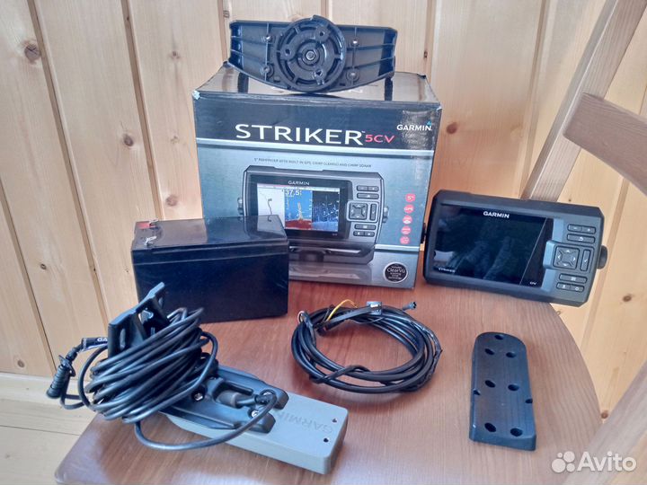 Эхолот Garmin striker 5 CV с датчиком GT 20
