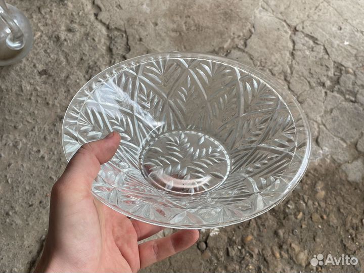 Хрустальная посуда СССР