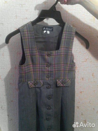 Школьная форма для девочки 7 -11 лет в отличном со