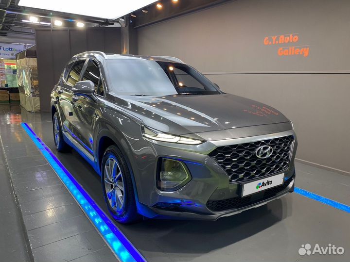 Hyundai Santa Fe AT, 2019, 41 000 км