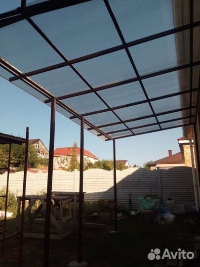 Навесы, оградки, беседки, террасы.Сварочные работ