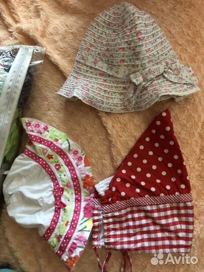 Летние панамки, косынки