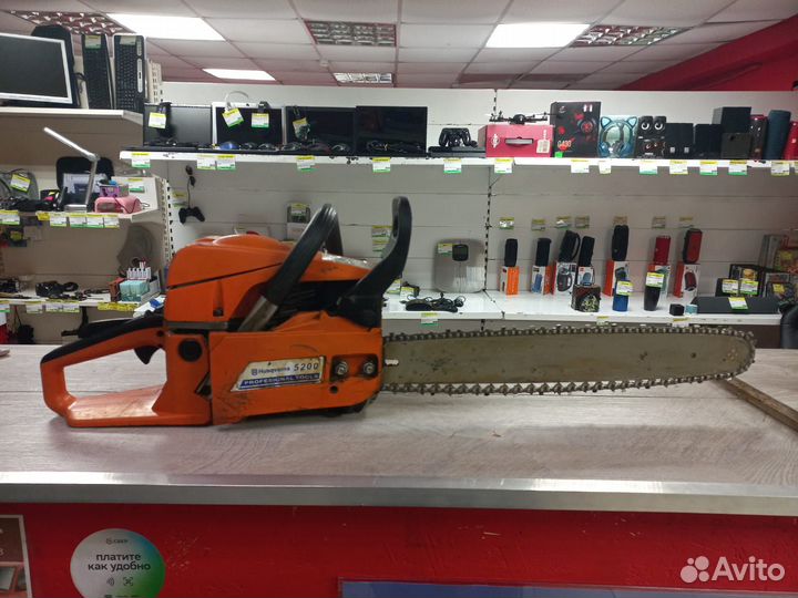 Бензопила husqvarna 5200 professional