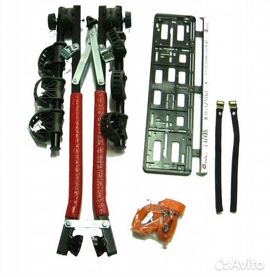 Велокрепление на фаркоп для 3-х велосипедов Amos B