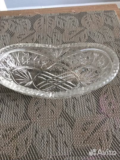 Хрустальная пепельница