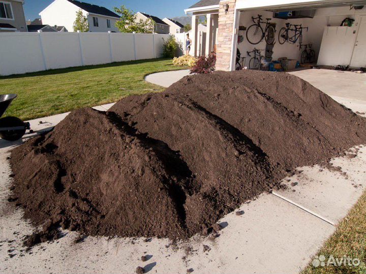 Грунт плодороный сеяный от 10 куб