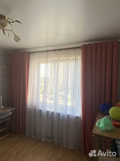 Шторы на люверсах 2шт 243х240см