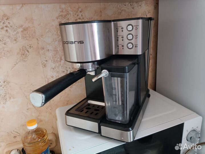 Кофеварка polaris pacm 1536E (кофемашина)