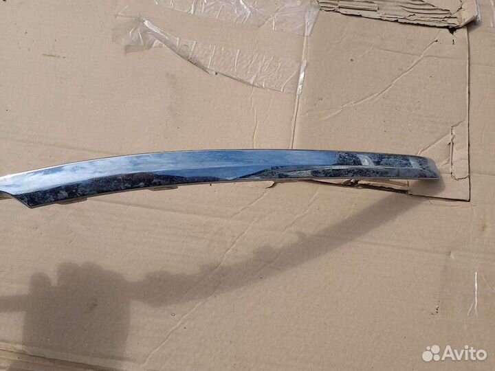 Молдинг переднего бампера левый kia sportage 4 Ql
