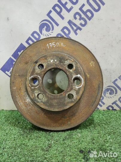 Тормозной диск передний левый Renault Symbol седан