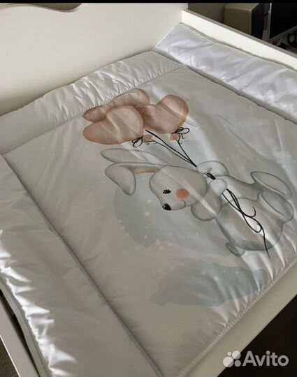 Пеленальная доска на комод + матрасик