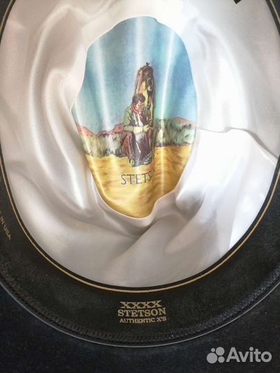 Ковбойская фетровая шляпа made in USA