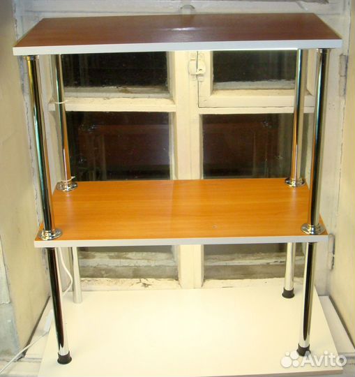 Стеллаж с подсветкой для рассады, цветов