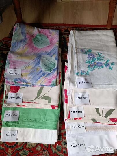 Простыни, пододеяльники хлопок