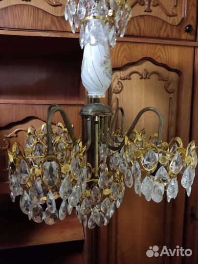 Хрустальная люстра СССР