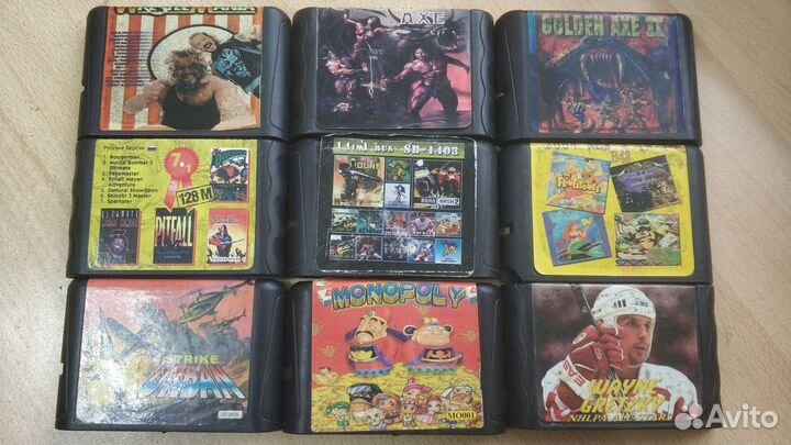 Картриджи Sega