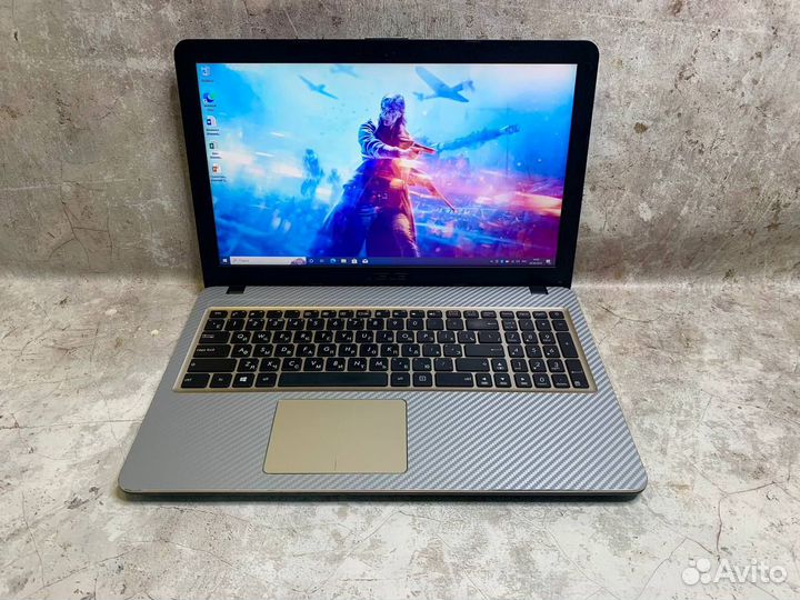 Игровой Asus 4 ядра GeForce 4GB 256SSD Full HD