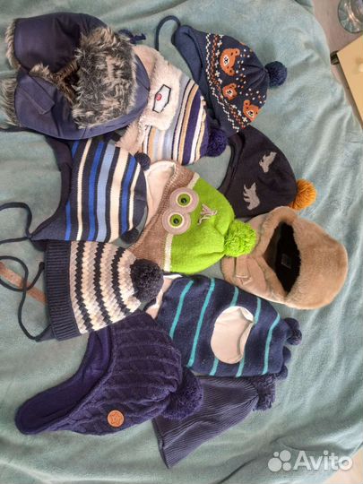 Шапки для мальчика на 2-3 г