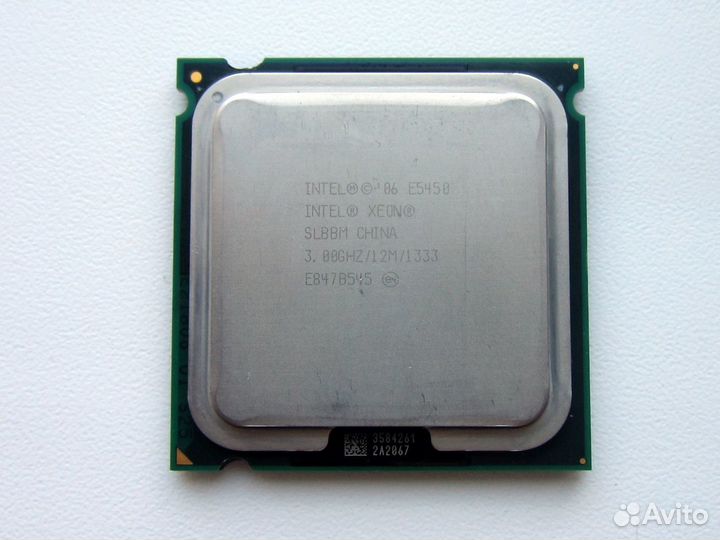 Процессоры Xeon E5450, X5482