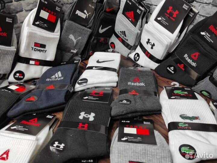 Носки Nike Adidas Reebok Puma Jordan