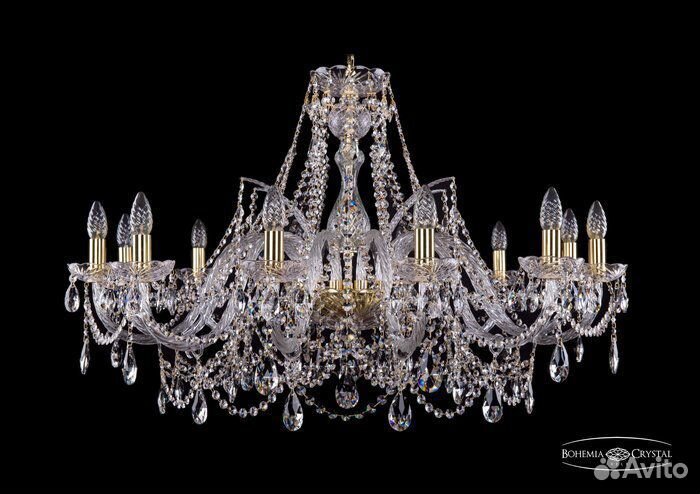 Bohemia Ivele Crystal 1411/12/360 G 1411 подвесная