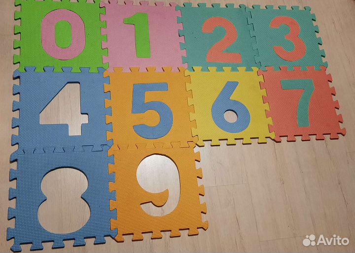 Детский коврик пазл