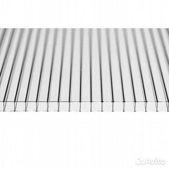 Поликарбонат сотовый 6 мм