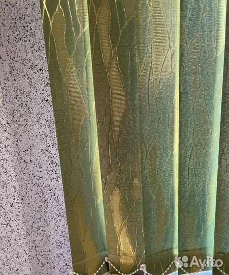 Жалюзи вертикальные тканевые б/у