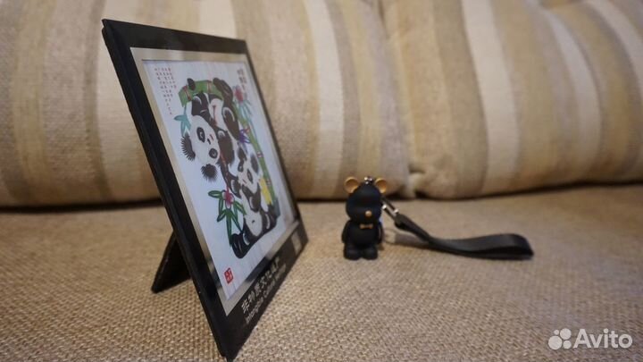 Панды и мишка: paper-cut и брелок