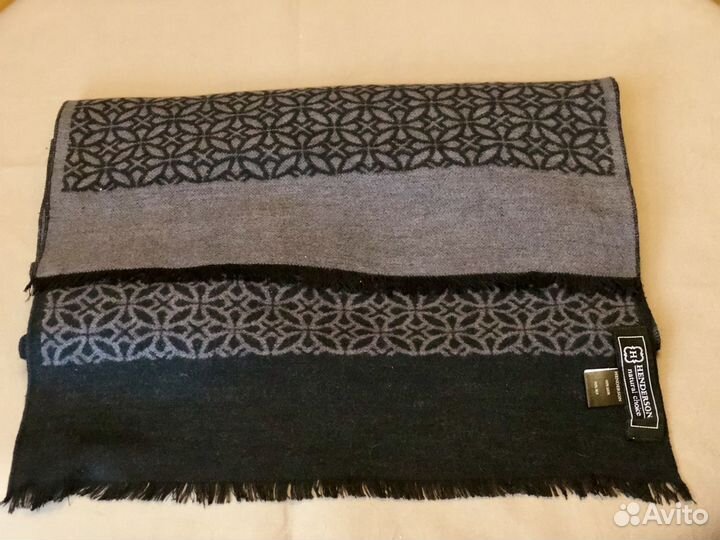 Шарф мужской шёлк бренд новый