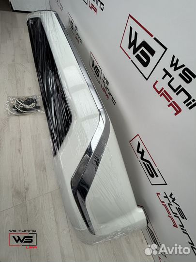 Передняя губа Toyota Land Cruiser 200