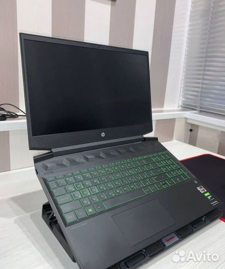 Игровой ноутбук HP Ryzen 5-5600h/16/RTX 3050 TI