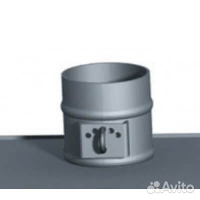 Шибер поворотный котв ф150