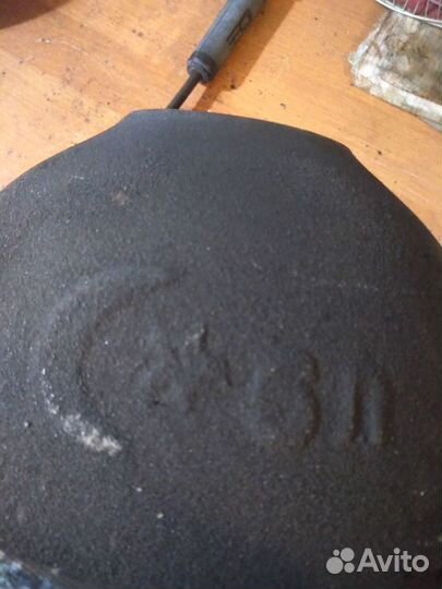 Казан чугунный 6 литров с печью