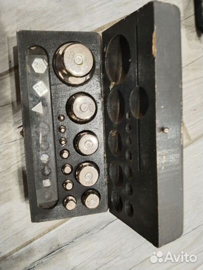 Набор гирек для весов СССР