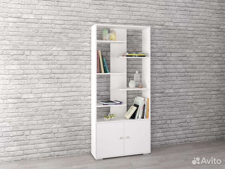 Стеллаж Ромео-4 белый