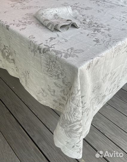 Скатерть салфетка дорожка лен батист