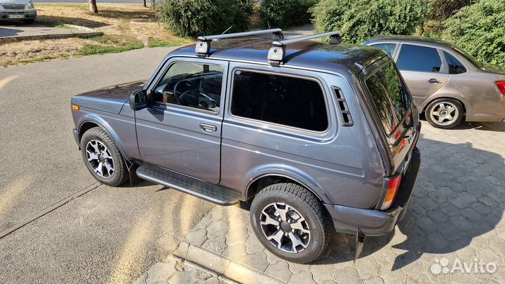 Багажник на крышу Ваз Нива 2121, Люкс серый