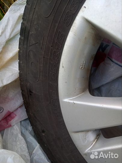 Колеса r15 летние, диско Nissan оригинальные